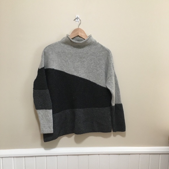 French Connection colourblock knit sweater - Picture 4 of 8
